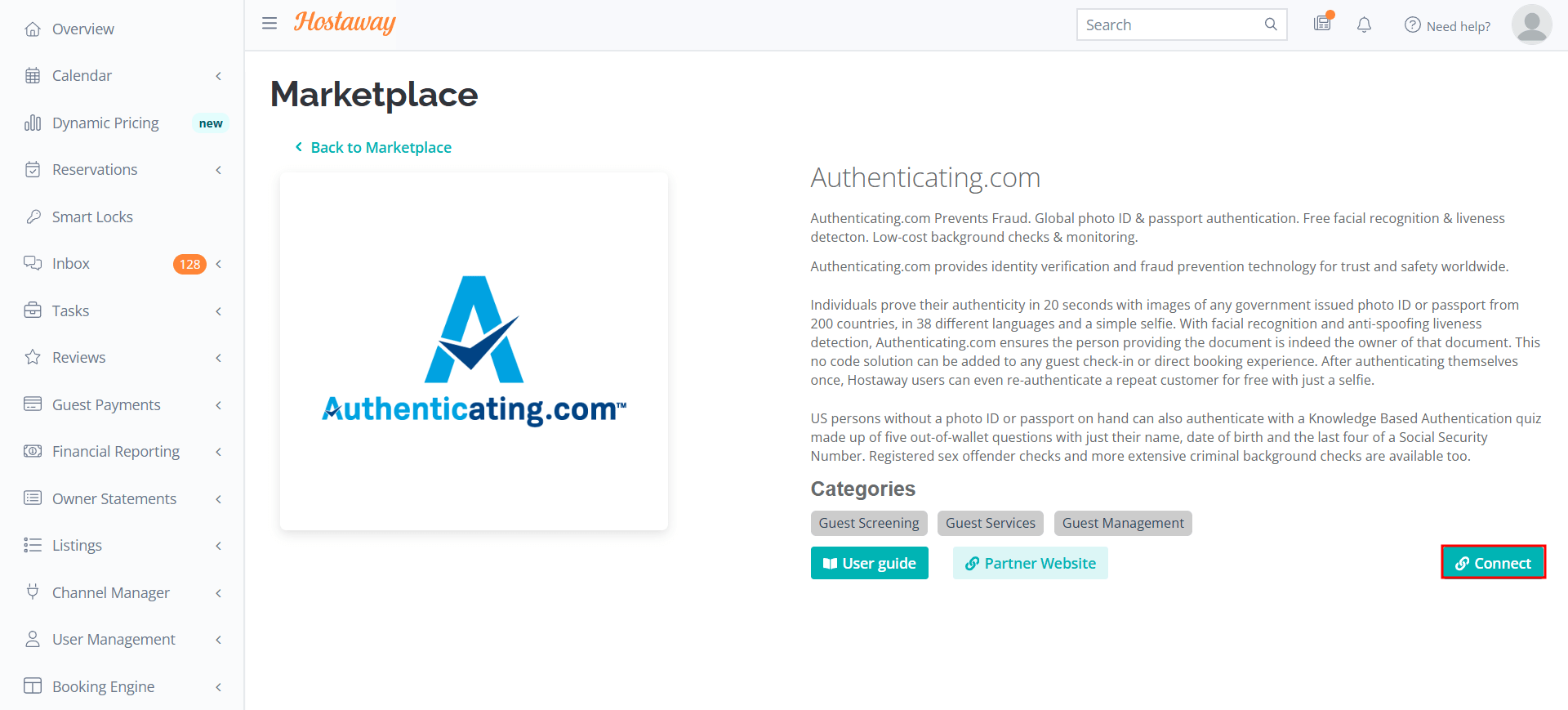 How To Connect Hostaway With Authenticate - Professional Space Design - 8K